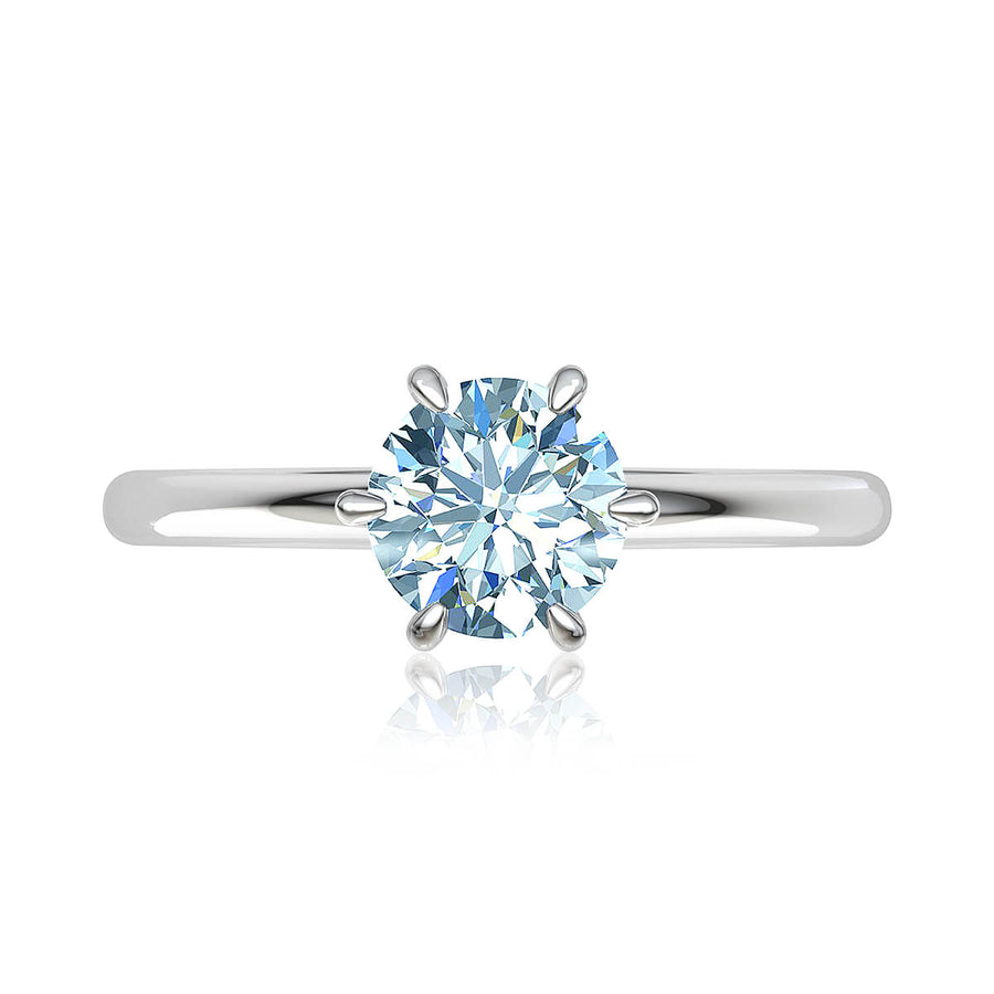 (SOLD) Reserved RUSH Custom Engagement Ring for Tam