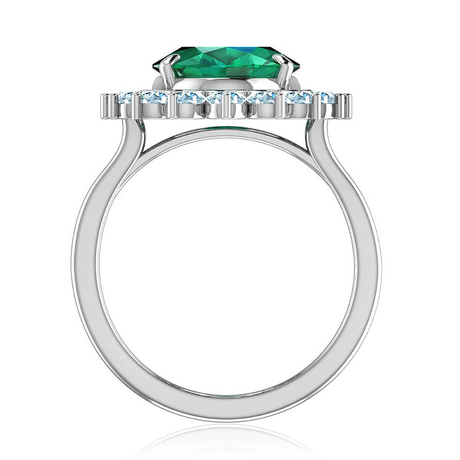 Aphrodite Emerald & Diamond Ring