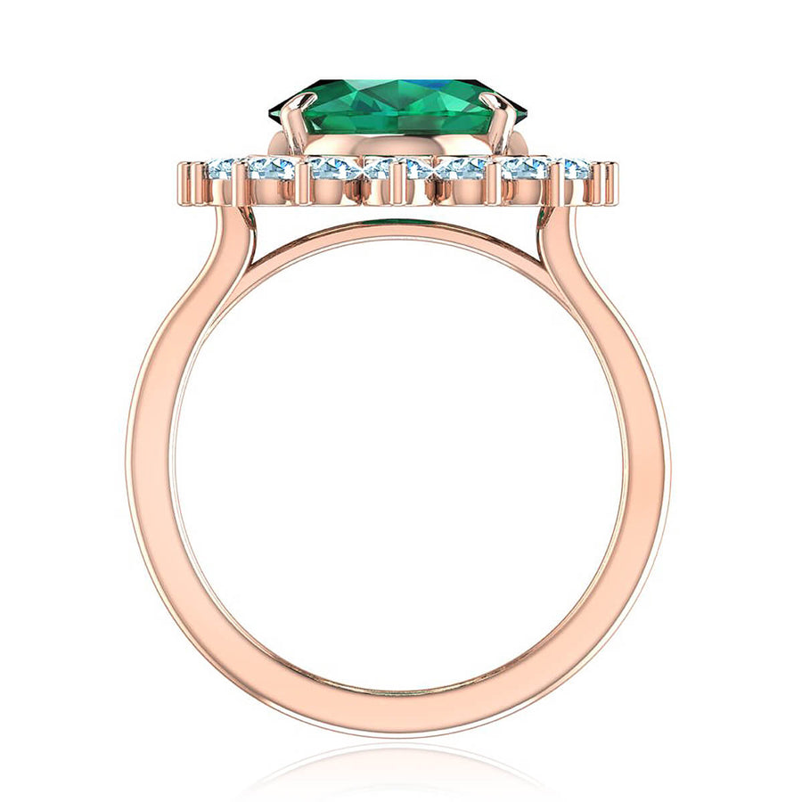 Aphrodite Emerald & Diamond Ring