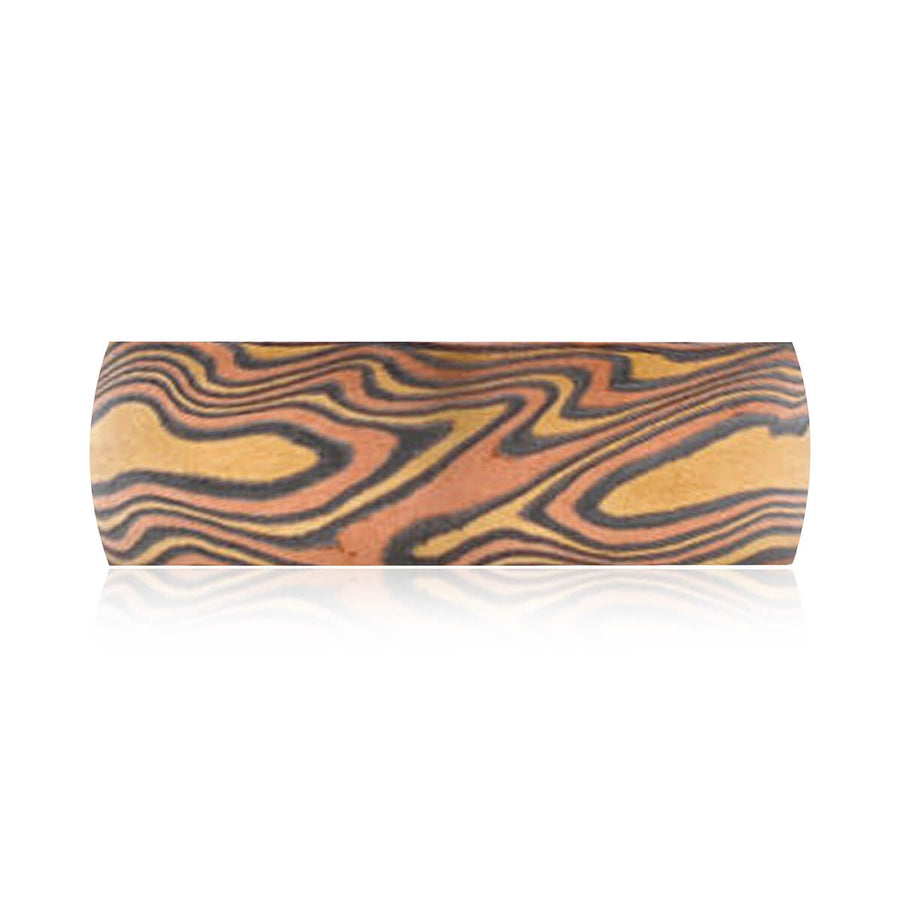 Beaumont Mokume Band (8 mm)