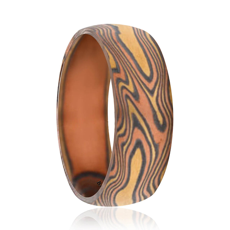 Beaumont Mokume Band (8 mm)