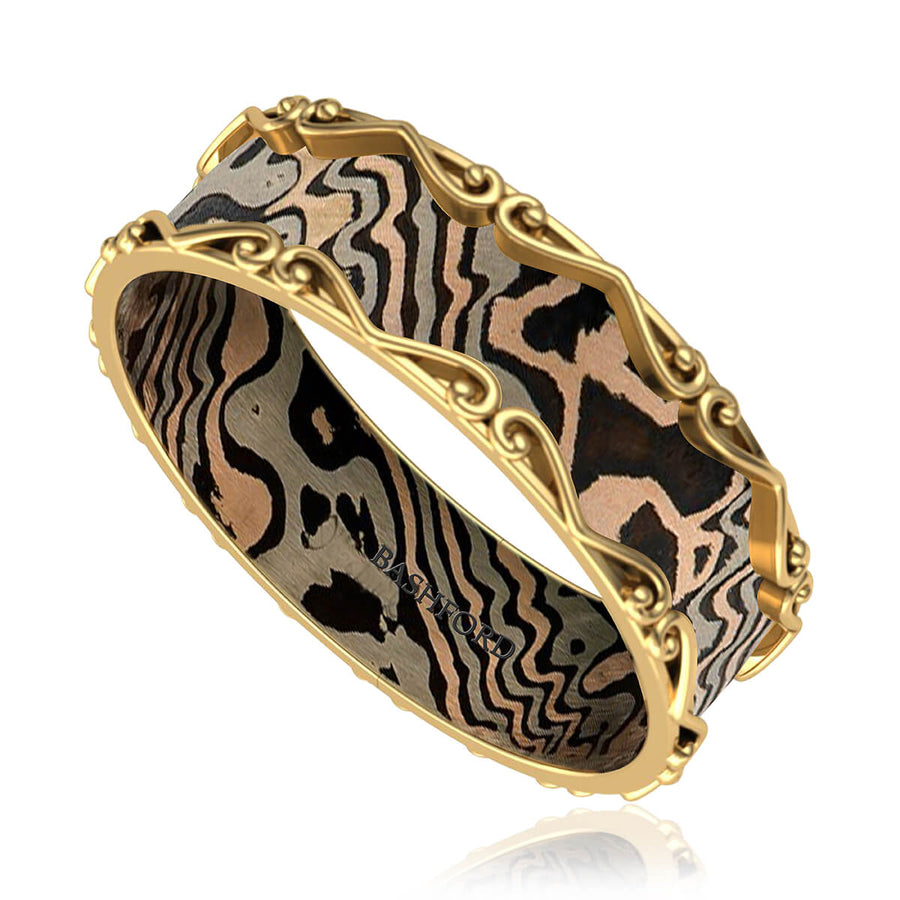 Bergamo Mokume Band (8 MM)