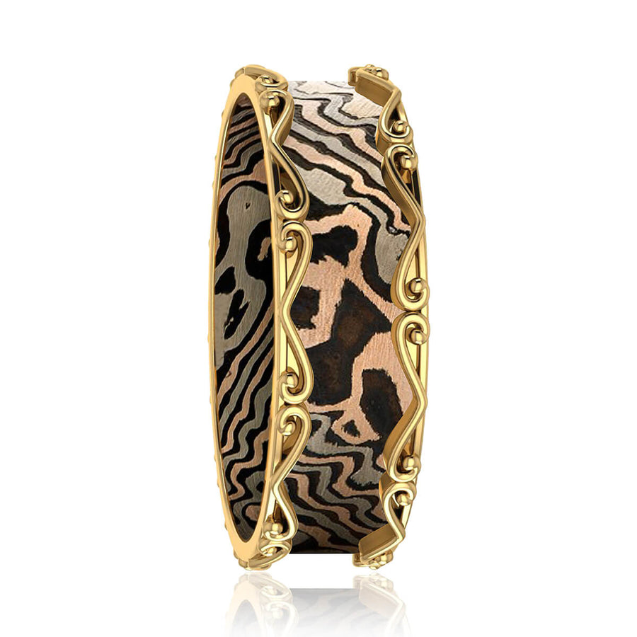 Bergamo Mokume Band (8 MM)