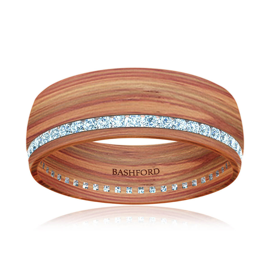 Bryce Canyon Mokume Diamond Band (3/4 ct. tw.)