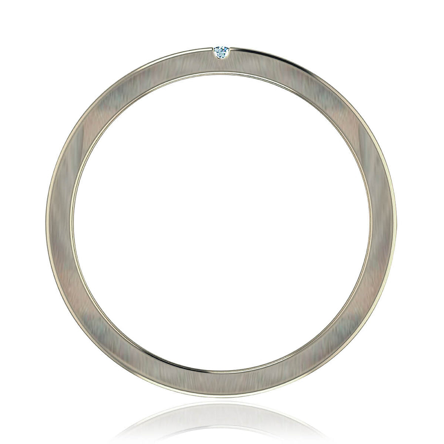 Cascade Mokume Diamond Band (1/3 Ct. tw)