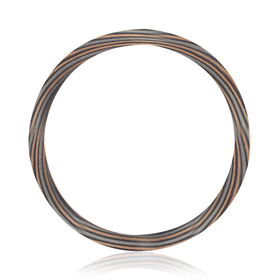 Chapada Mokume Wedding Band (8 mm)