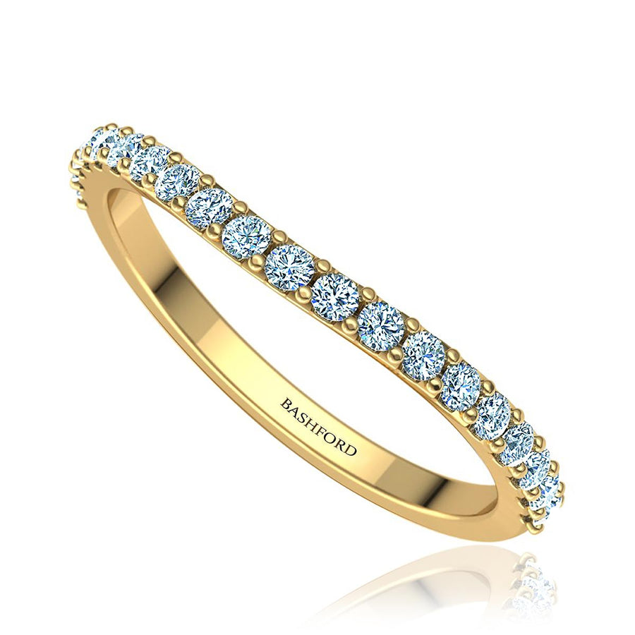 Classic Contoured Diamond Ring (1/4 ct. tw.)