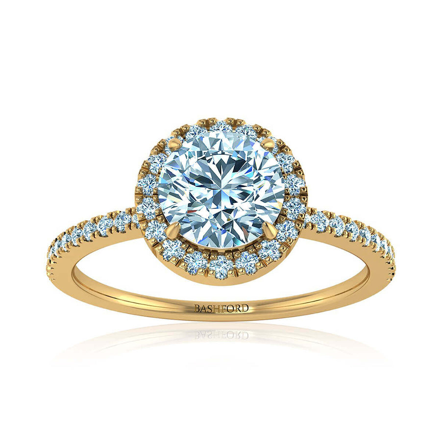 Fleur De Lis Diamond Ring