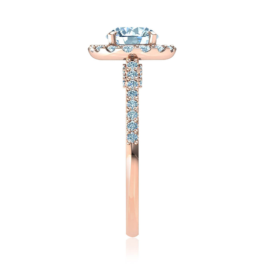 Fleur De Lis Diamond Ring