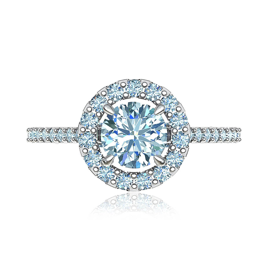 Fleur De Lis Diamond Ring