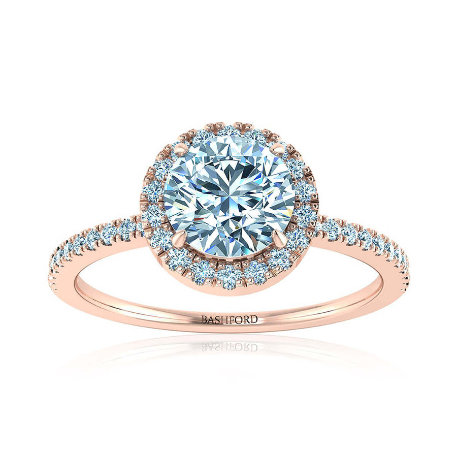 Fleur De Lis Diamond Ring