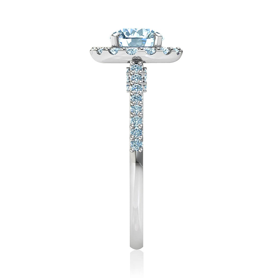 Fleur De Lis Diamond Ring