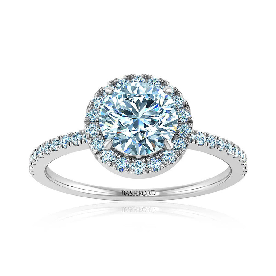 Fleur De Lis Diamond Ring