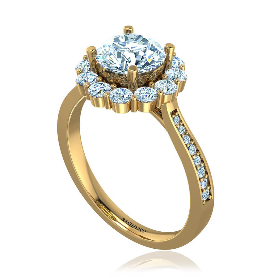 Fleur Blossom Diamond Ring