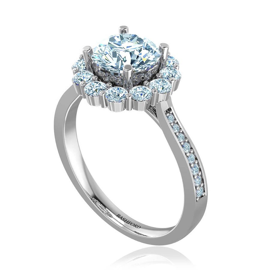 Fleur Blossom Diamond Ring