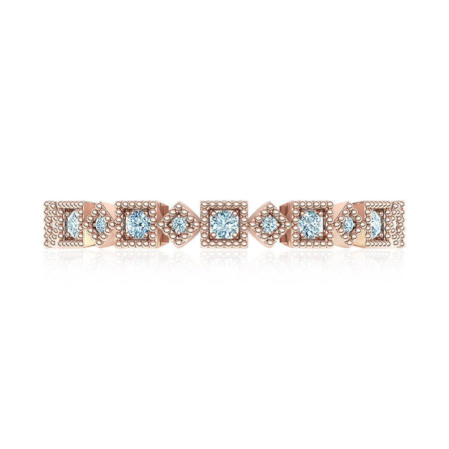 Geometric Eternity Diamond Ring (3/8 ct. tw.)