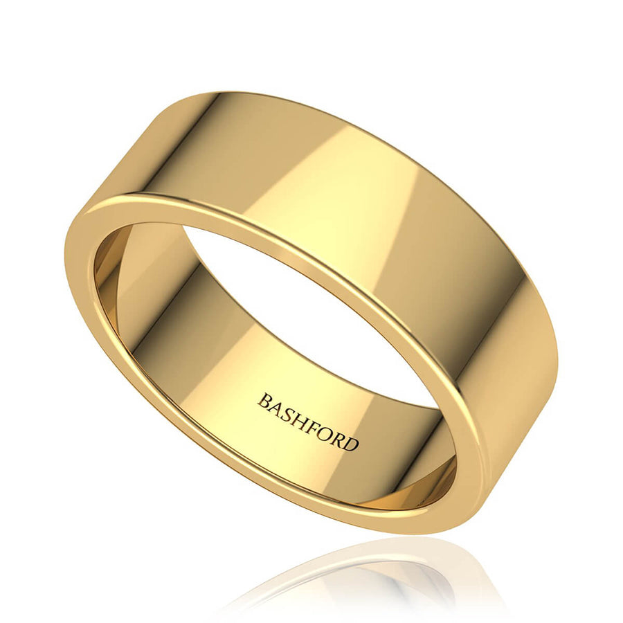 Flat Comfort-Fit Band  (7 mm)