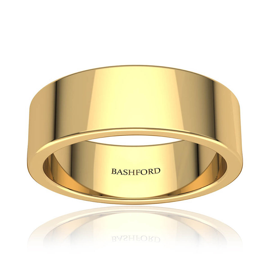 Flat Comfort-Fit Band  (7 mm)