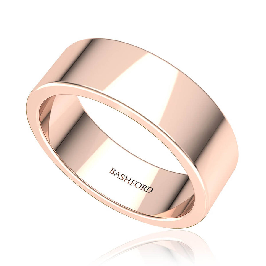 Flat Comfort-Fit Band  (7 mm)