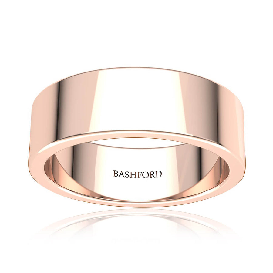 Flat Comfort-Fit Band  (7 mm)