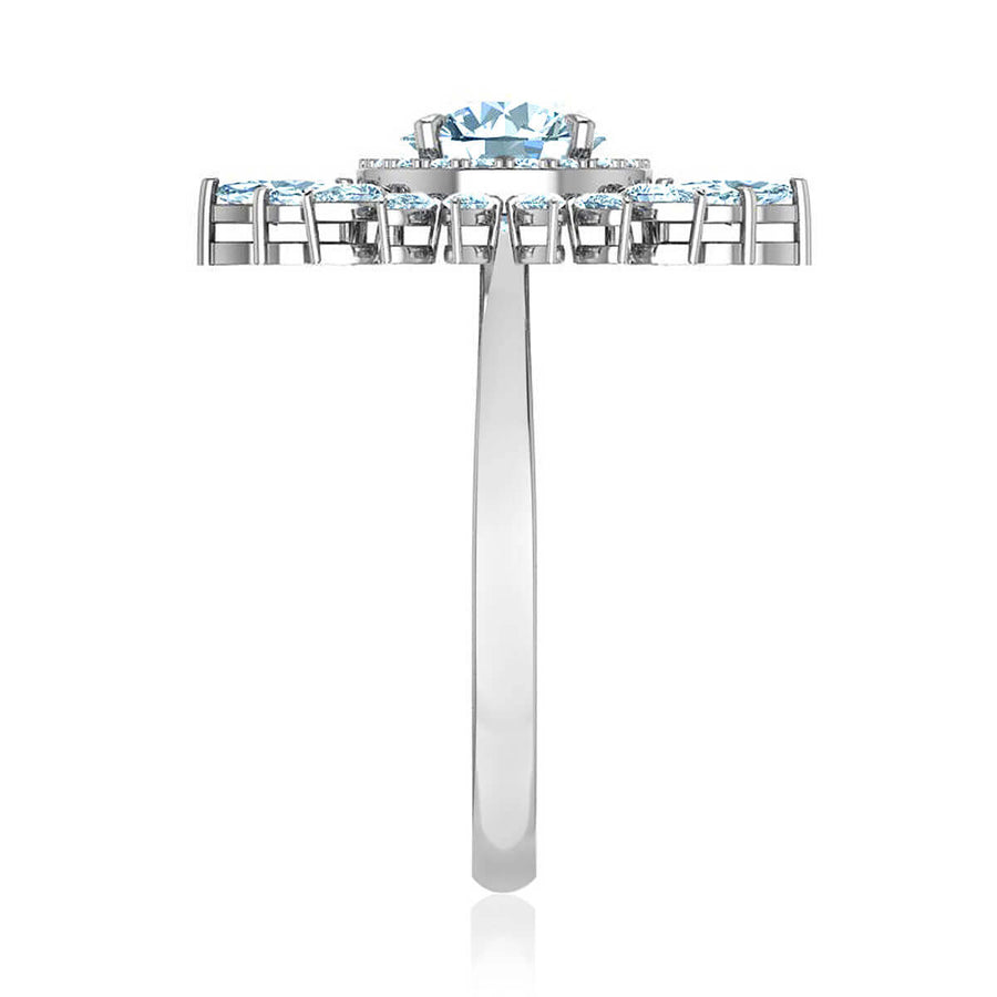 Goddess Diamond Ring