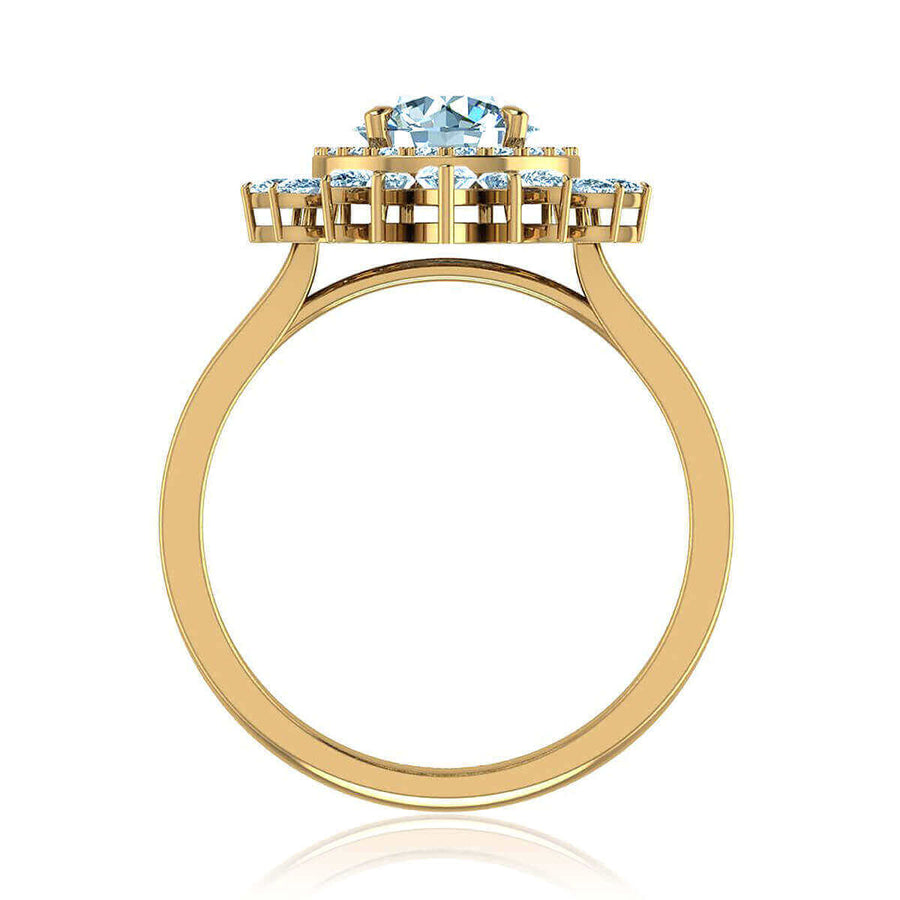Goddess Diamond Ring