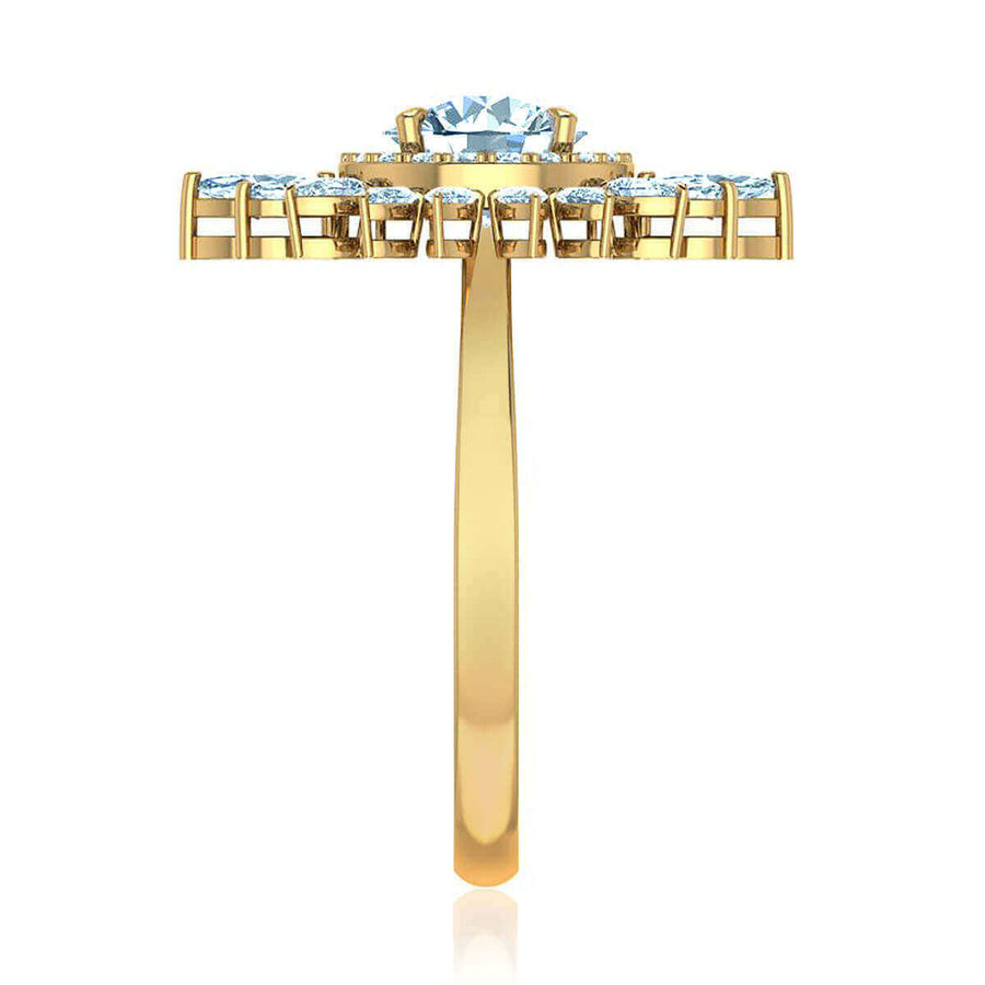 Goddess Diamond Ring