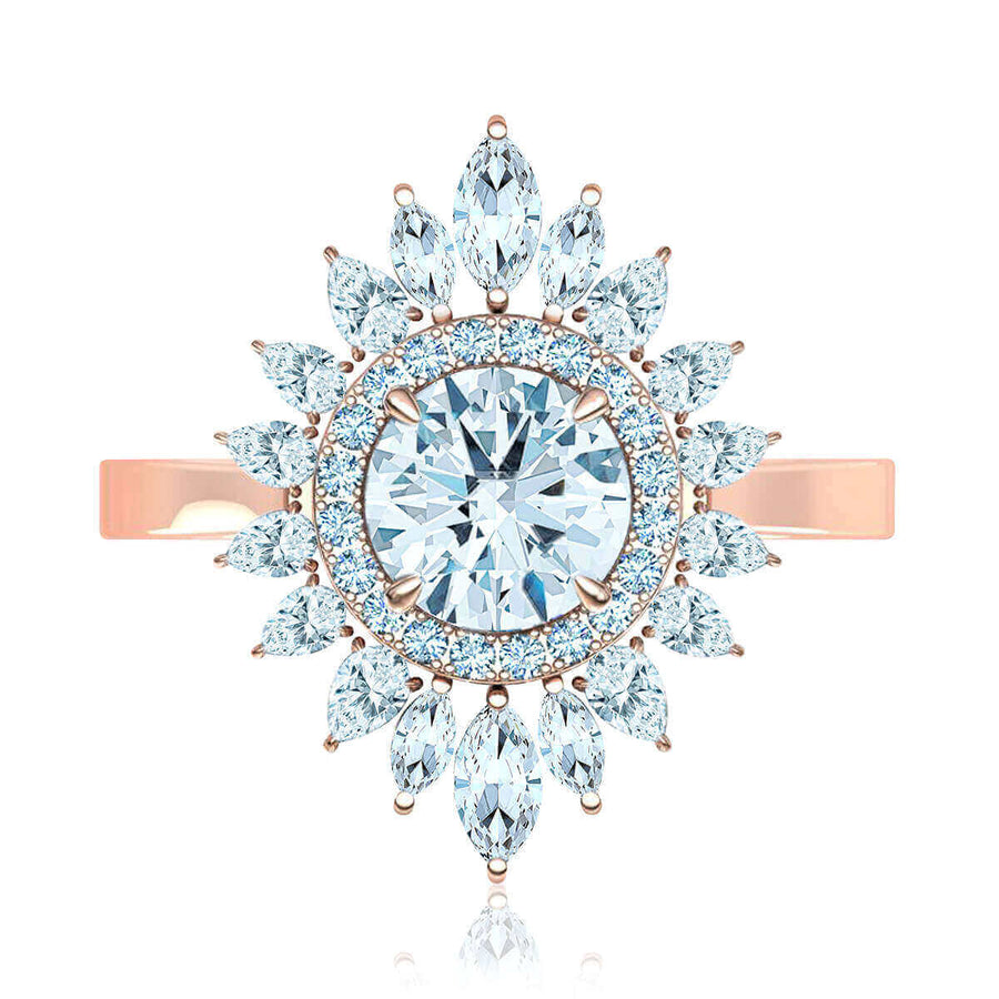 Goddess Diamond Ring