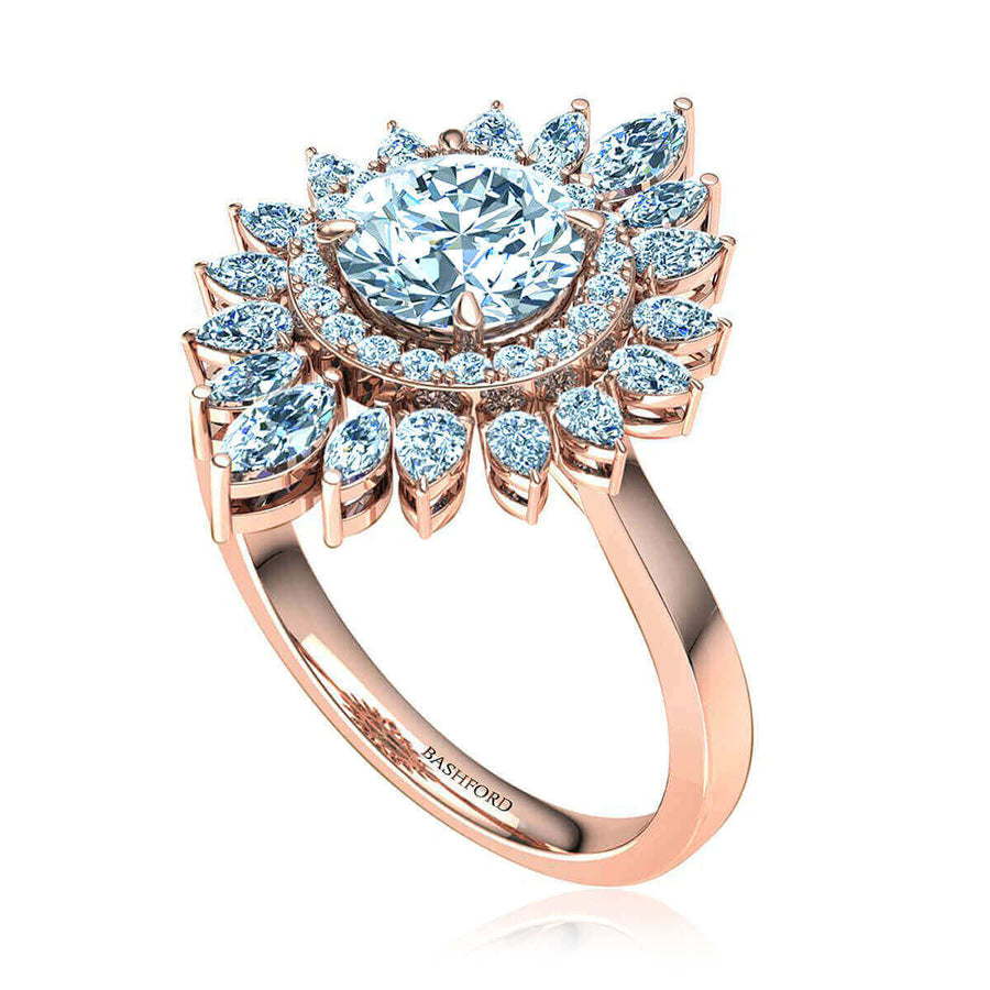 Goddess Diamond Ring