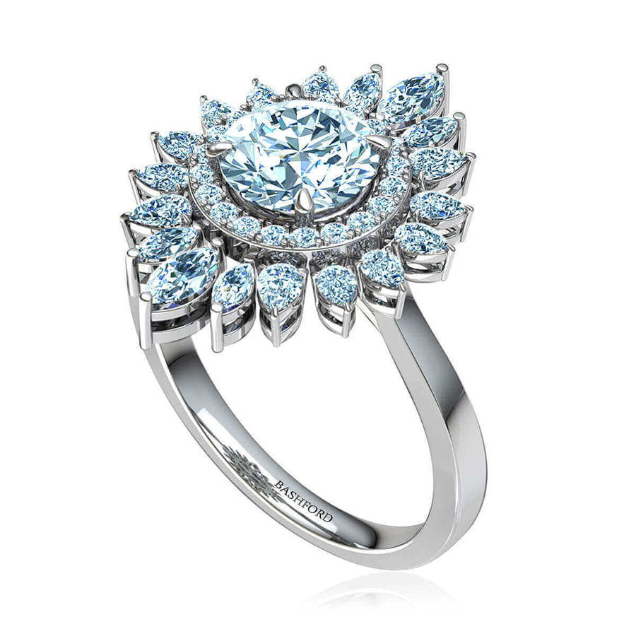 Goddess Diamond Ring
