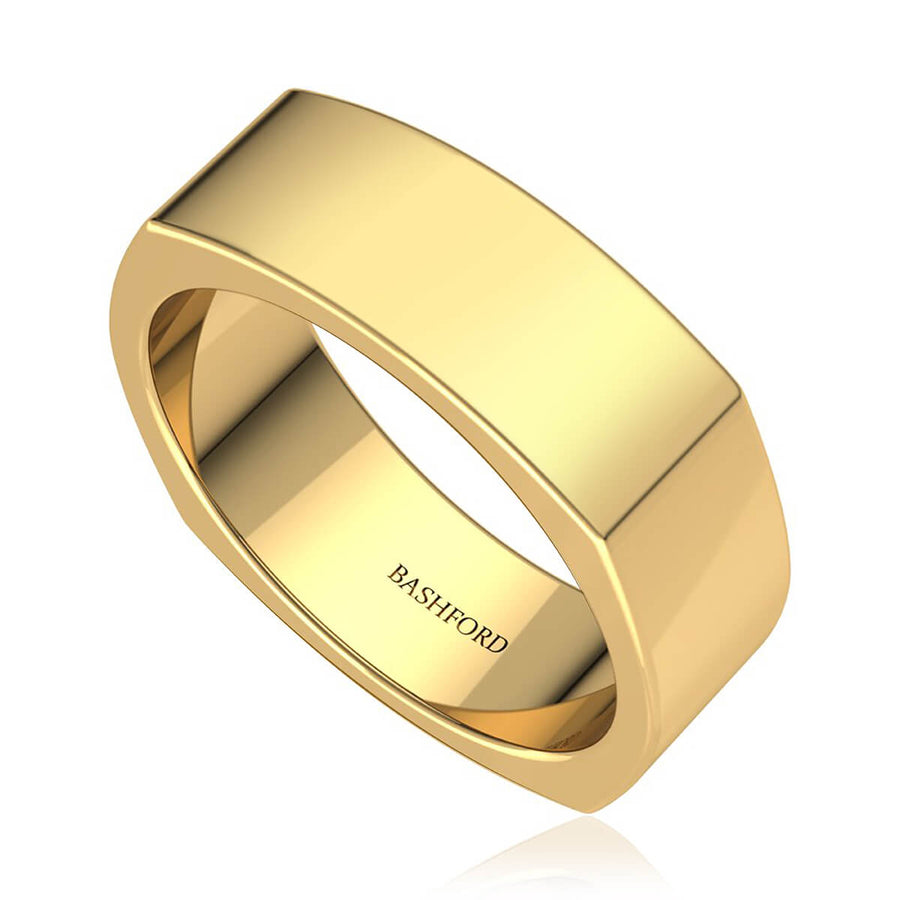 Square Comfort-Fit Band (7 mm)