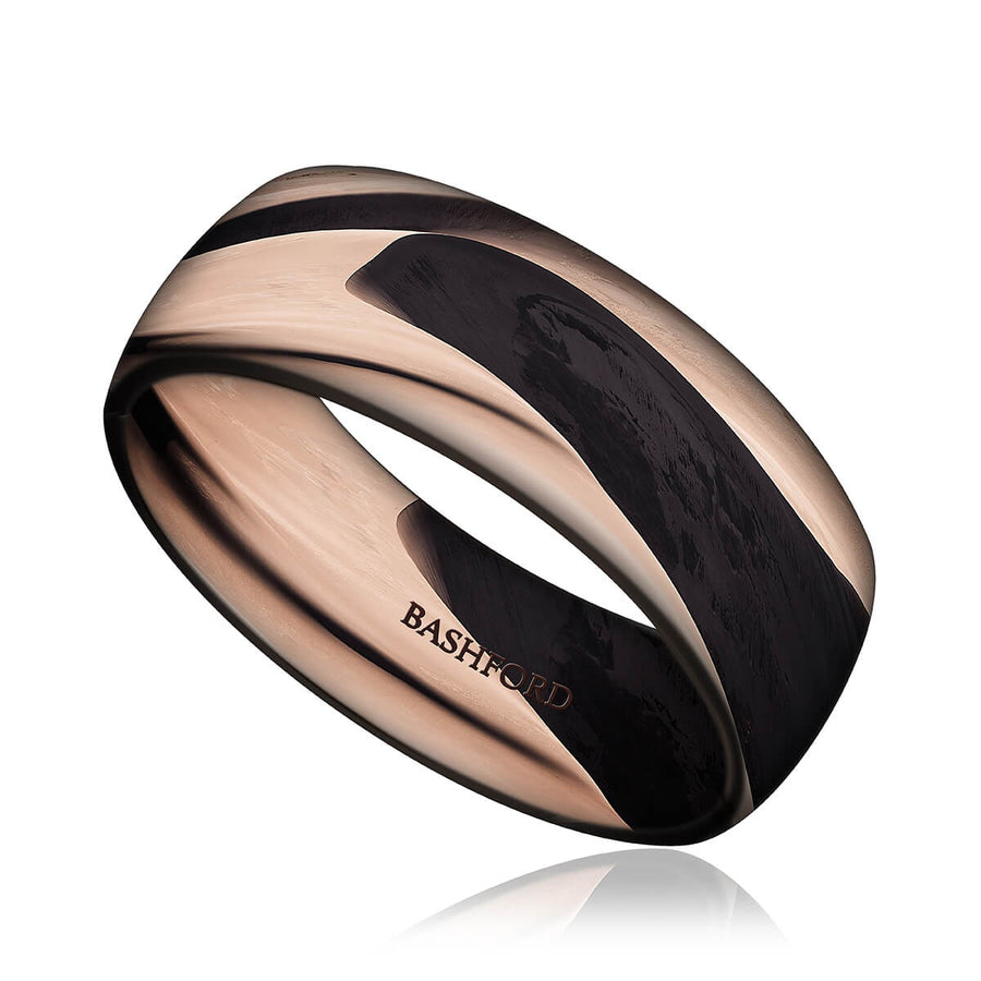 Licancabur Mokume Wedding Band (8 mm)
