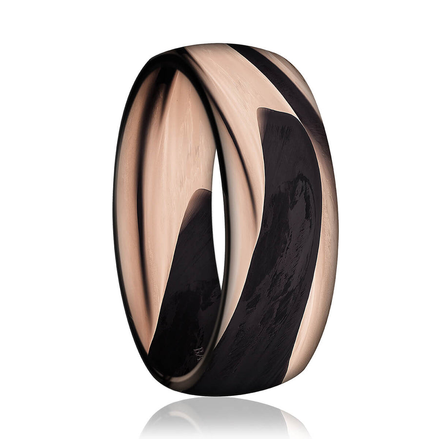 Licancabur Mokume Wedding Band (8 mm)