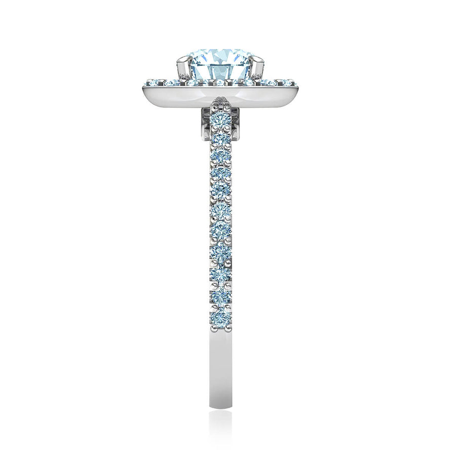 Monarch Halo Diamond Ring