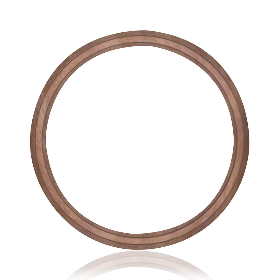 Navajo Mokume Wedding Band (7 mm)