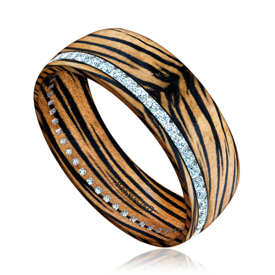 Panthera Mokume Diamond Band (3/4 ct. tw.)