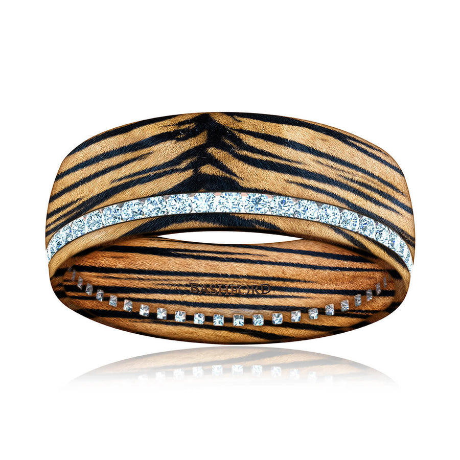 Panthera Mokume Diamond Band (3/4 ct. tw.)