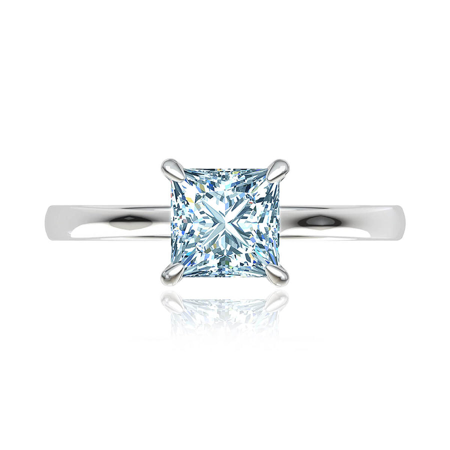 Petite Solitaire Engagement Ring