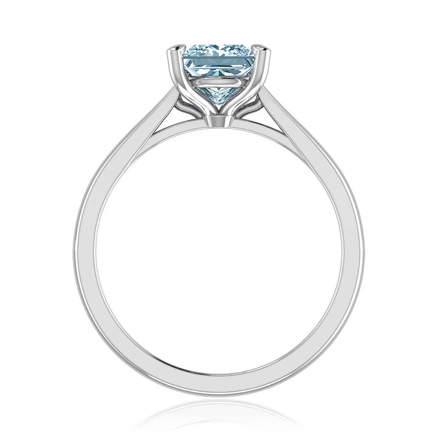 Petite Solitaire Engagement Ring