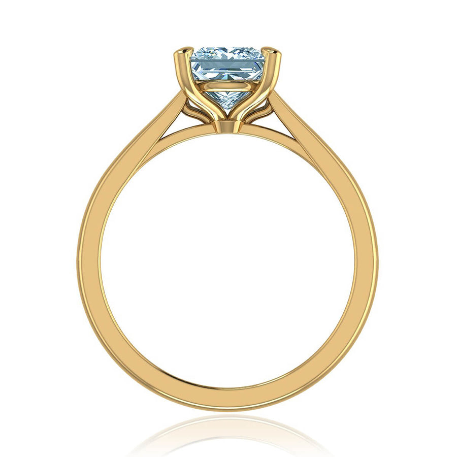 Petite Solitaire Engagement Ring
