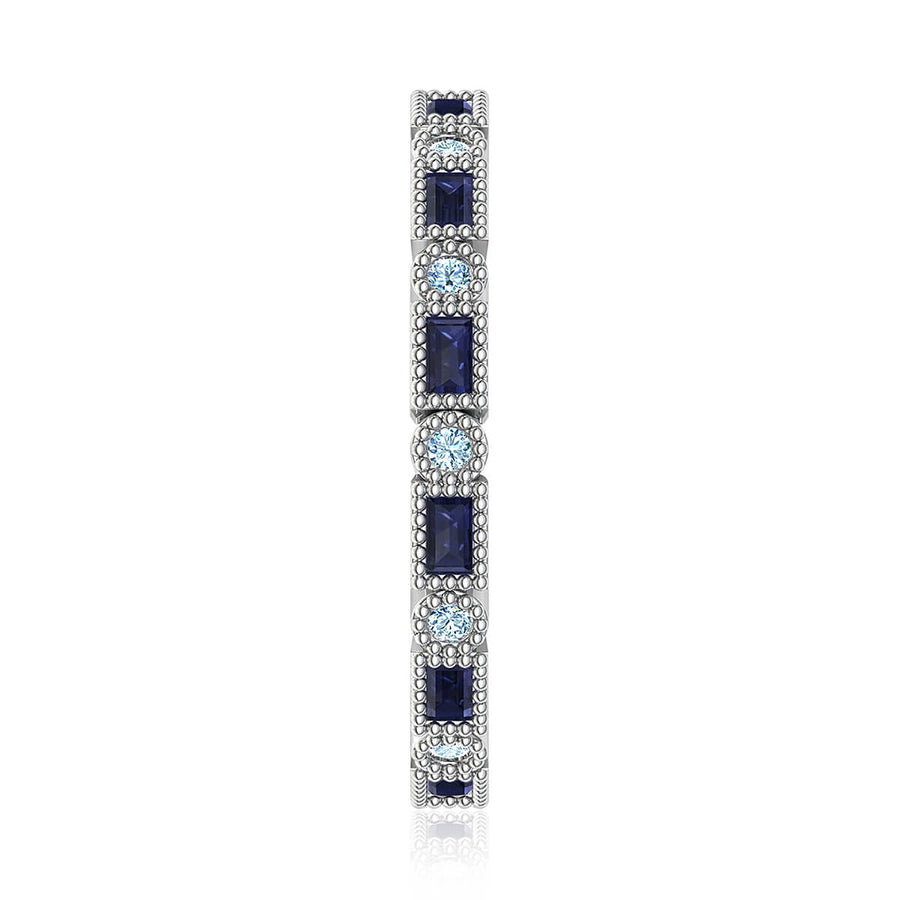 Blue Sapphire Eternity Ring (3/8 ct. tw.)