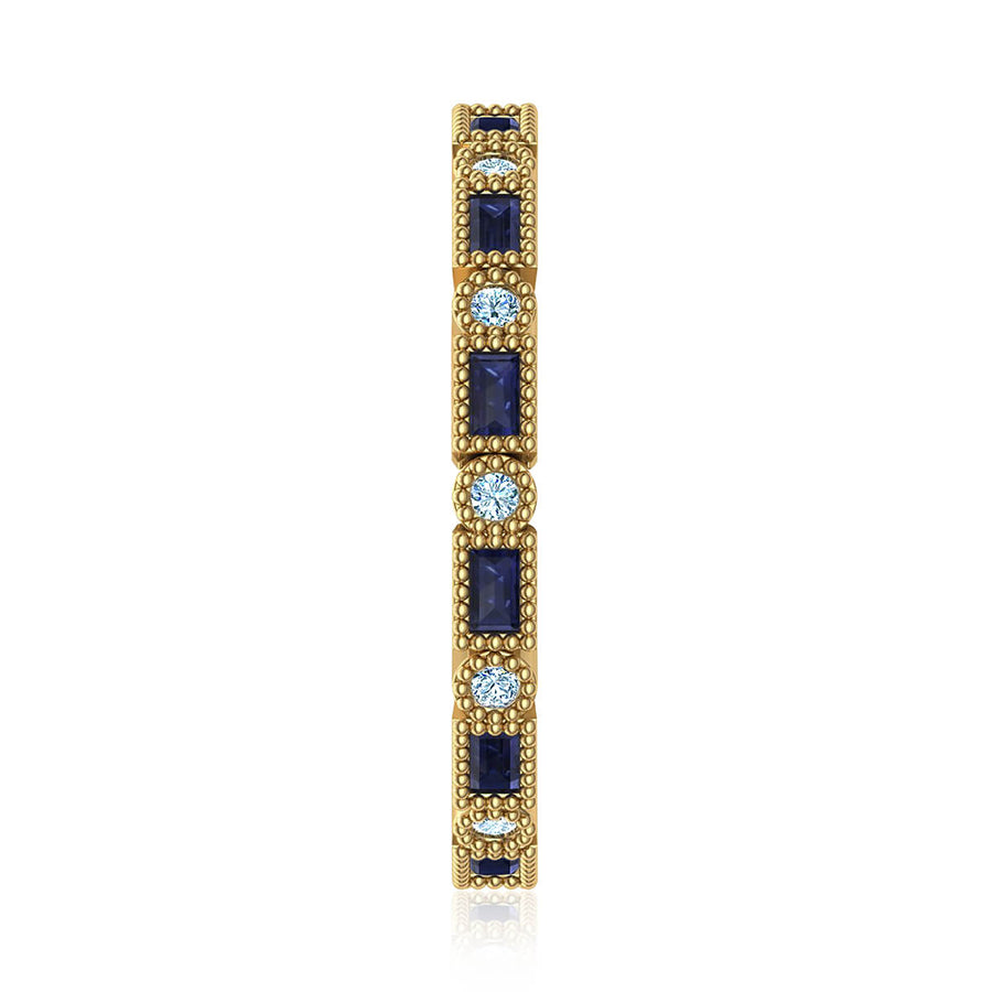 Blue Sapphire Eternity Ring (3/8 ct. tw.)
