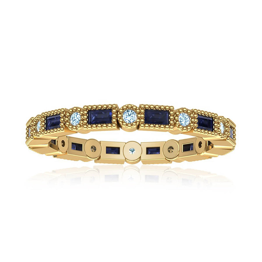 Blue Sapphire Eternity Ring (3/8 ct. tw.)