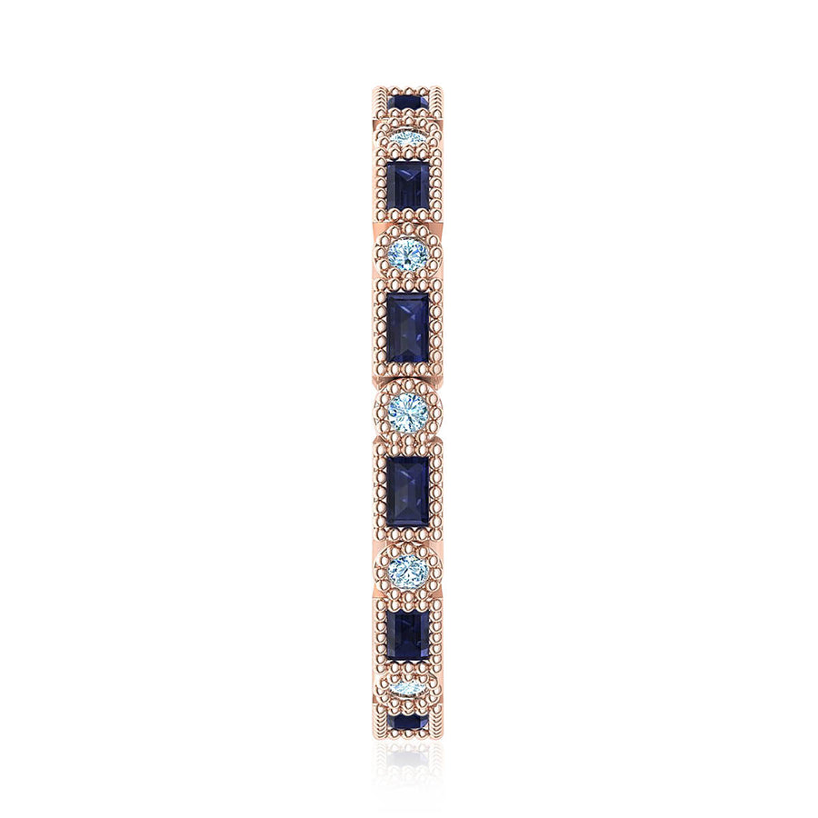 Blue Sapphire Eternity Ring (3/8 ct. tw.)