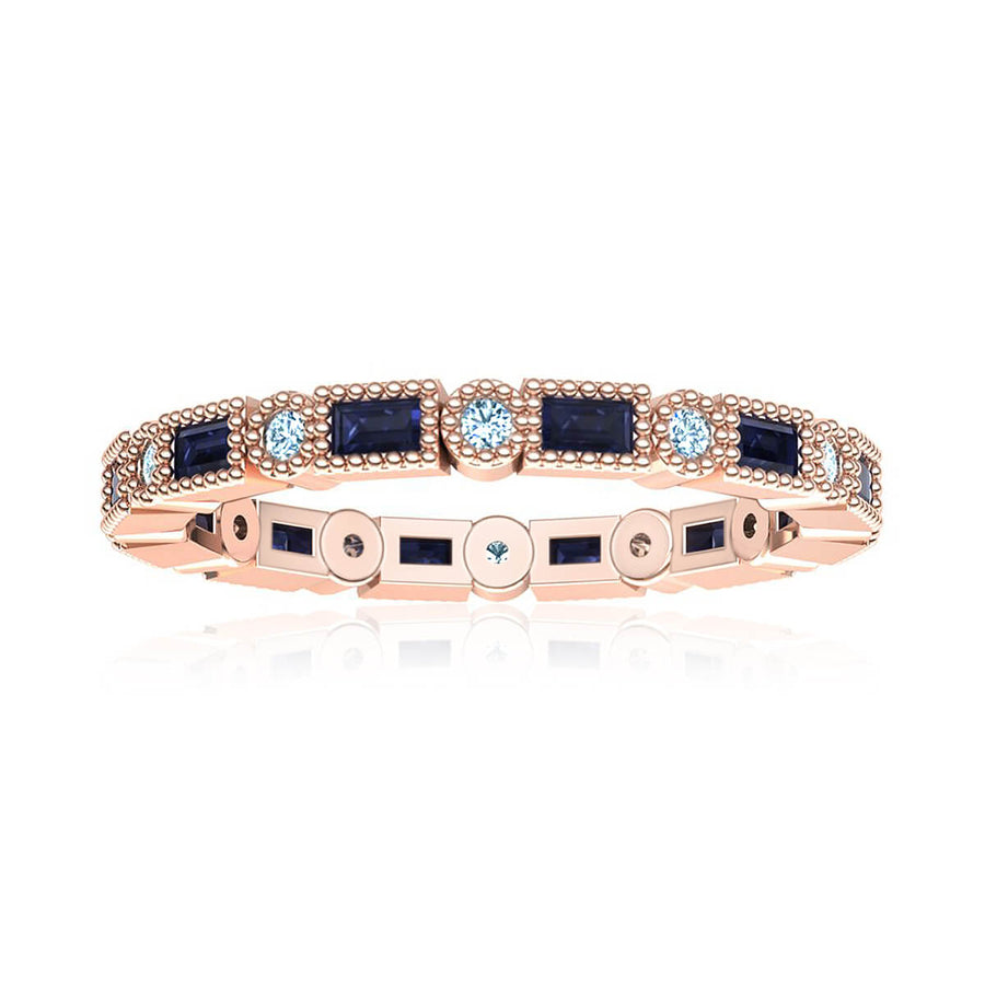 Blue Sapphire Eternity Ring (3/8 ct. tw.)