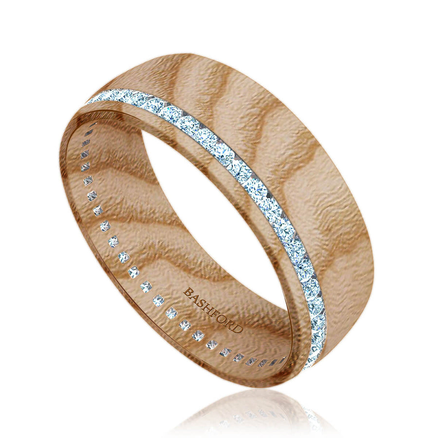 Saguaro Mokume Diamond Band (3/4 ct. tw.)