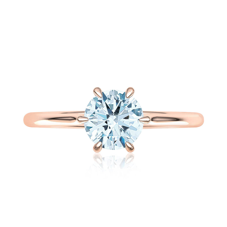 Classic Six-Prong Solitaire Ring
