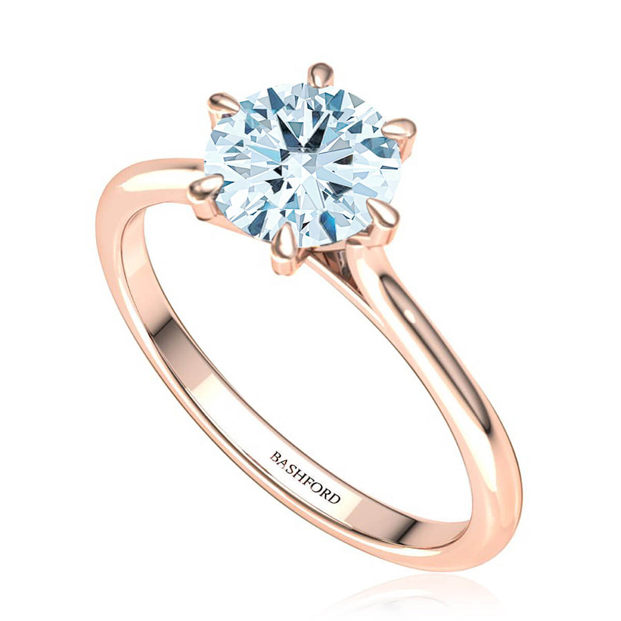 Classic Six-Prong Solitaire Ring