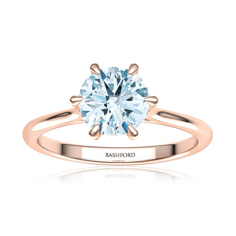 Classic Six-Prong Solitaire Ring
