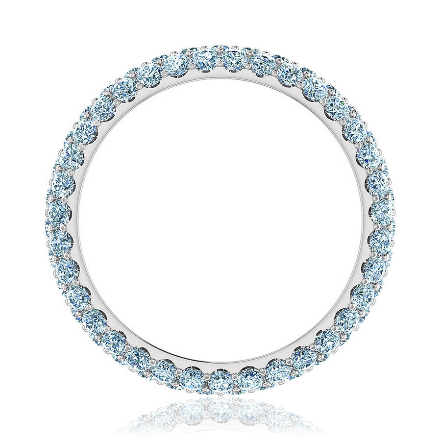 Trio Micropavé Diamond Wedding Ring (1 ct. tw.)